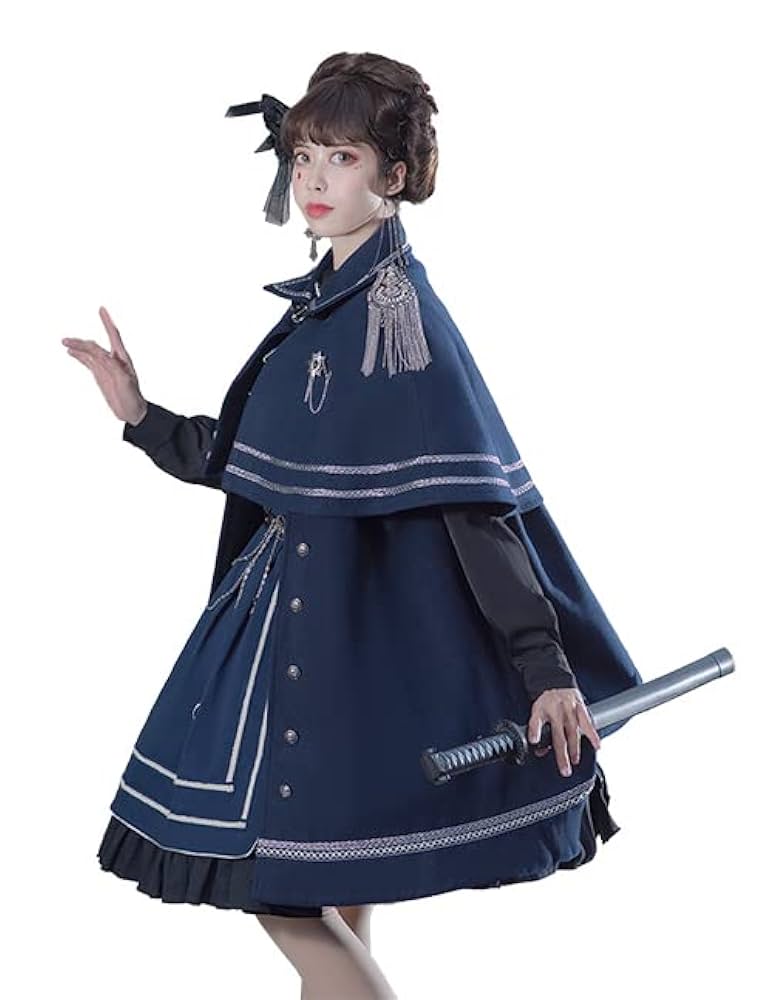 【美品】漆黒のミリタリーロリィタ 軍服風ロリータ 71BjQ5E0HcL._UY1000_.jpg